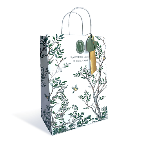 

ЛАКАРТ ДИЗАЙН Пакет подарочный белый, Пакет подарочный белый