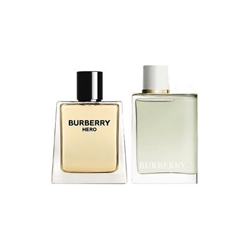 

BURBERRY Набор миниатюр туалетной воды: Hero + Her Eau de Toilette, Набор миниатюр туалетной воды: Hero + Her Eau de Toilette
