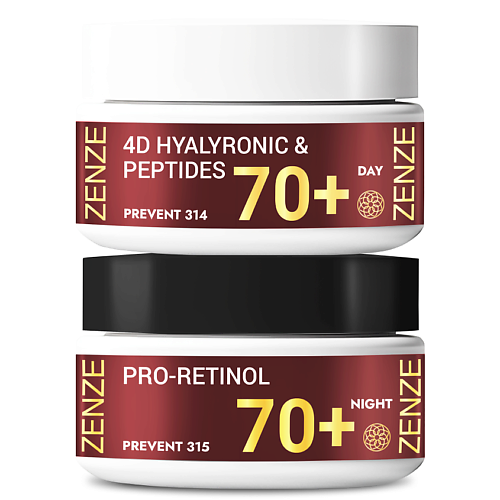 

ZENZE Увлажняющий набор для лица: крем лифтинг дневной и ночной, Увлажняющий набор для лица: крем лифтинг дневной и ночной