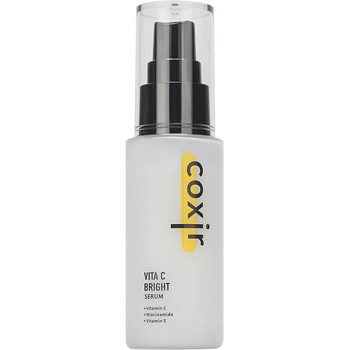 

COXIR Сыворотка выравнивающая тон кожи с ниацинамидом и витамином С Vita C Toning 50, Сыворотка выравнивающая тон кожи с ниацинамидом и витамином С Vita C Toning