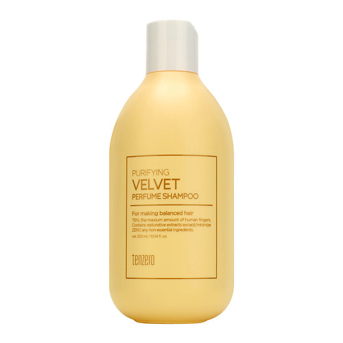 

TENZERO Парфюмированный шампунь с ароматом свежести Purifying Velvet 300, Парфюмированный шампунь с ароматом свежести Purifying Velvet