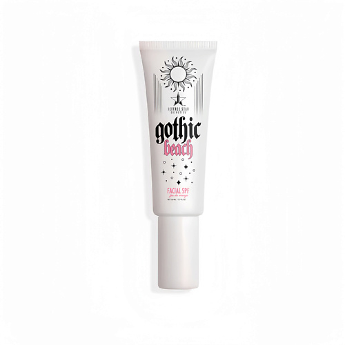 

JEFFREE STAR COSMETICS Крем для лица солнцезащитный SPF 30 Gothic Beach Facial 50, Крем для лица солнцезащитный SPF 30 Gothic Beach Facial