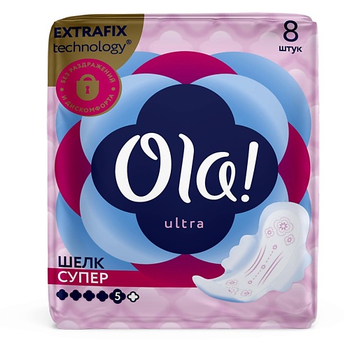 

OLA! Женские ультратонкие прокладки с крылышками Ultra Супер, шелковистая поверхность, Женские ультратонкие прокладки с крылышками Ultra Супер, шелковистая поверхность