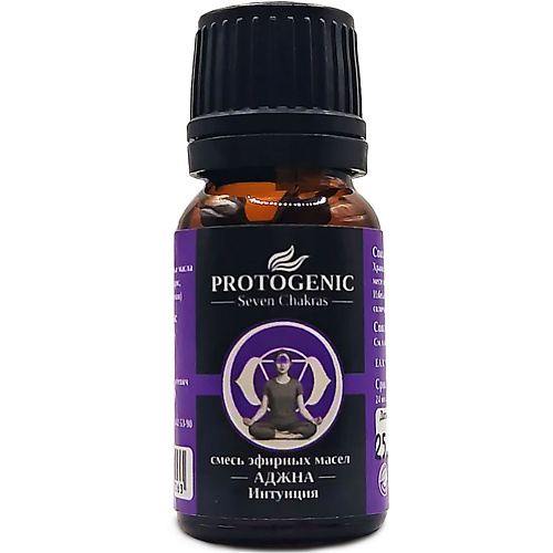 

PROTOGENIC Смесь эфирных масел Seven Chakras "АДЖНА" 10, Смесь эфирных масел Seven Chakras "АДЖНА"