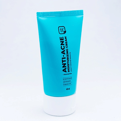 

11I PROFESSIONAL Увлажняющий крем для проблемной кожи лица с ниацинамидом и цинком 40, Увлажняющий крем для проблемной кожи лица с ниацинамидом и цинком