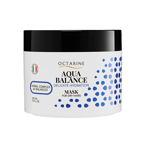 

OCTARINE Увлажняющая маска для сухих волос Aqua Balance Delicate Hydration Mask 300, Увлажняющая маска для сухих волос Aqua Balance Delicate Hydration Mask