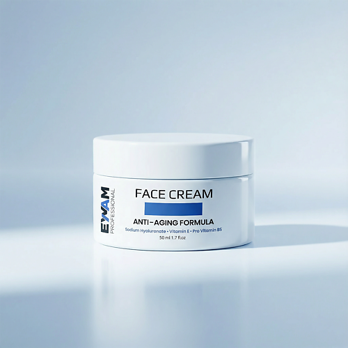 

EWAM Крем для лица увлажняющий антивозрасной. С витамином Е, В5, с гиалуроновой кислотой. 50, Крем для лица увлажняющий антивозрасной. С витамином Е, В5, с гиалуроновой кислотой.
