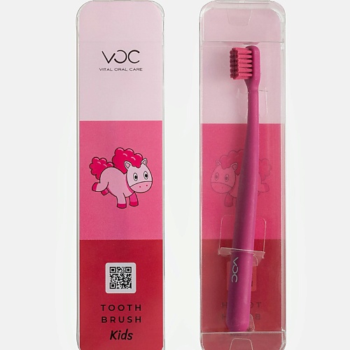 

VOC VITAL ORAL CARE Зубная щетка для детей "VOC" kids (мягкая), Зубная щетка для детей "VOC" kids (мягкая)