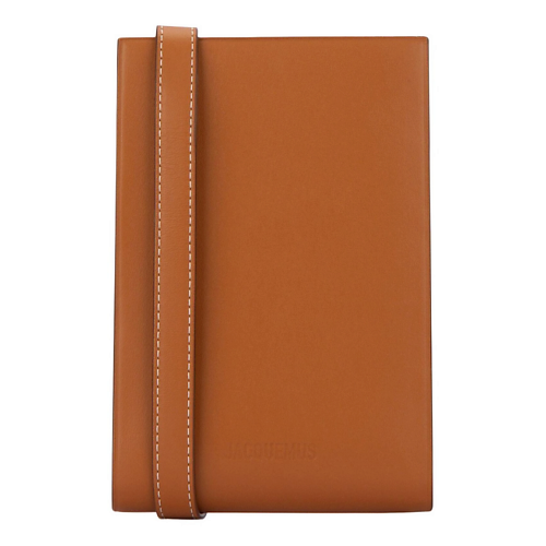 

JACQUEMUS Кожаный кошелек Le Gadju Neck Wallet Brown, Кожаный кошелек Le Gadju Neck Wallet Brown