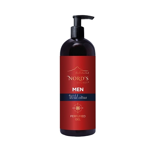 

NORD'S SECRET Гель для душа и шампунь мужской 3 в 1 Дикий цитрус Perfumed Gel Wild Citrus 1000, Гель для душа и шампунь мужской 3 в 1 Дикий цитрус Perfumed Gel Wild Citrus