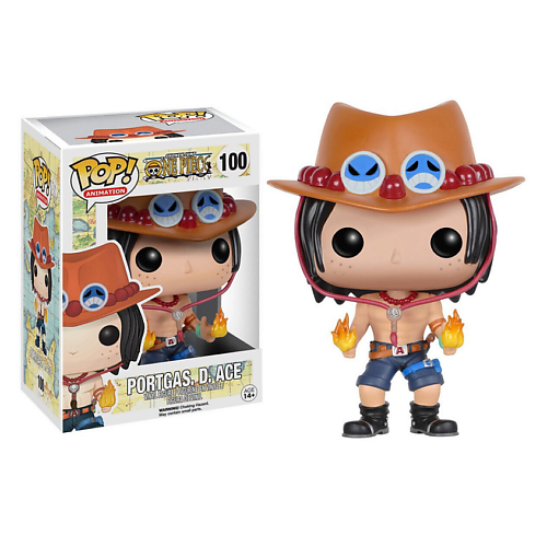 

FUNKO Funko POP! Коллекционная виниловая фигурка Portgas D. Ace #100, Funko POP! Коллекционная виниловая фигурка Portgas D. Ace #100