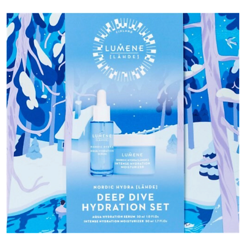 

LUMENE Набор для ухода за кожей Deep Dive Hydration, Набор для ухода за кожей Deep Dive Hydration