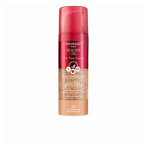 Тональное средство BOURJOIS Лёгкий тональный крем-эссенция Healthy Mix