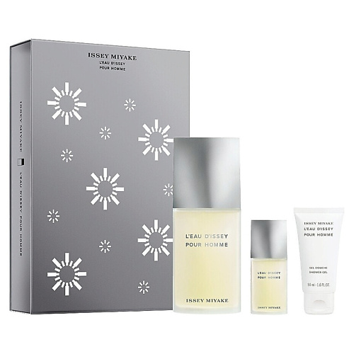 Набор парфюмерии ISSEY MIYAKE Набор L'Eau D'Issey: туалетная вода + гель для душа + туалетная вода (миниатюра)