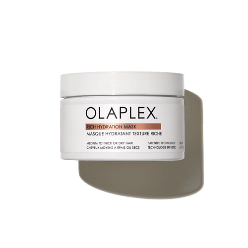 

OLAPLEX Интенсивная увлажняющая маска для волос Rich Hydration Mask 200, Интенсивная увлажняющая маска для волос Rich Hydration Mask
