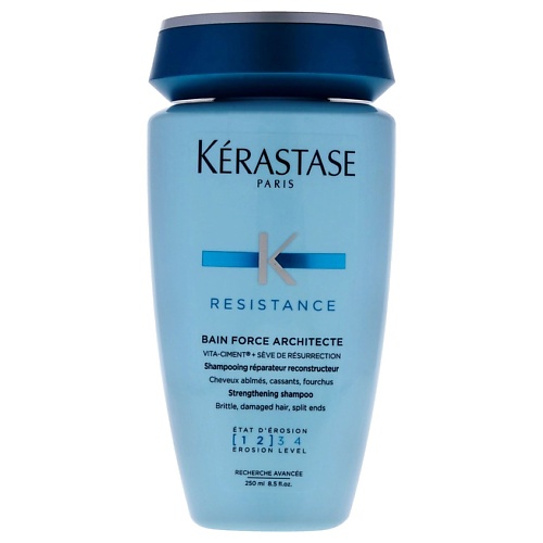 

KERASTASE Шампунь восстанавливающий для поврежденных волос Resistance 250, Шампунь восстанавливающий для поврежденных волос Resistance