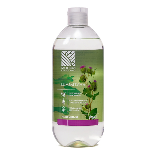 

MODUM Шампунь для волос КЛАССИКА Репейный 550, Шампунь для волос КЛАССИКА Репейный