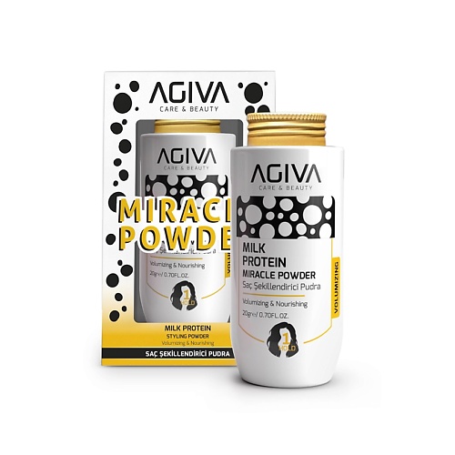 

AGIVA BEAUTY Пудра для волос Milk Protein Amino Complex, Пудра для волос Milk Protein Amino Complex