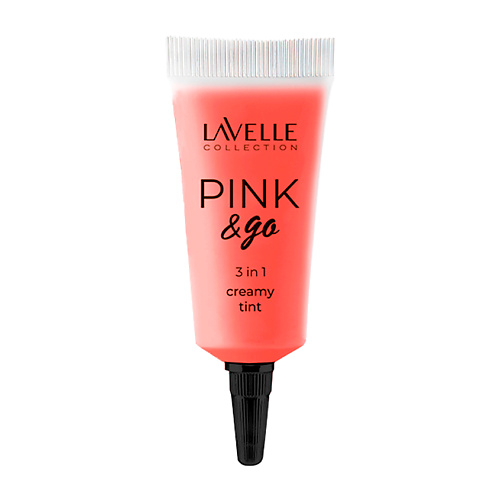 

LAVELLE COLLECTION Кремовый тинт PINK & GO для щек, губ и глаз, Кремовый тинт PINK & GO для щек, губ и глаз