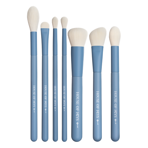 

HOUSE OF KEYS Набор кистей для макияжа GRACEFUL BLUE, Набор кистей для макияжа GRACEFUL BLUE