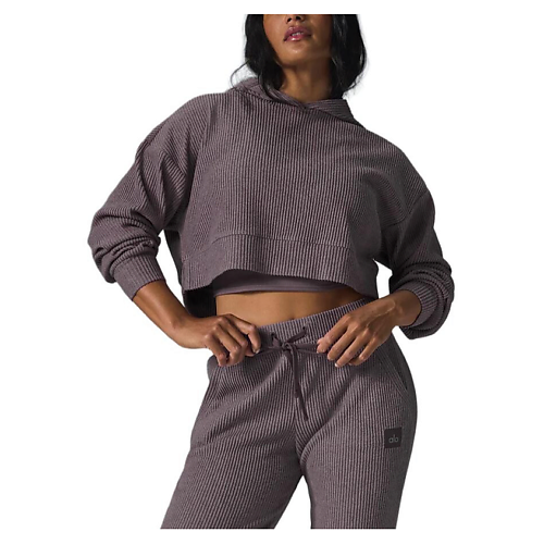 Свитшот ALO YOGA Укороченное худи Muse Hoodie