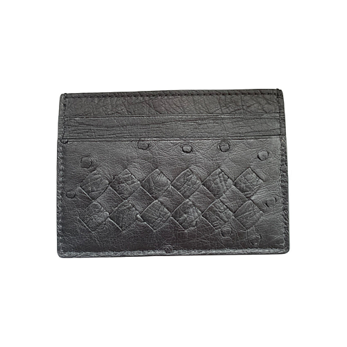 

BOTTEGA VENETA Bottega Venetaл Картхолдер мужской для карт Ostrich Leather Card Holder, Bottega Venetaл Картхолдер мужской для карт Ostrich Leather Card Holder