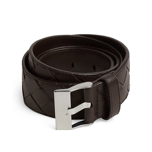 Ремень BOTTEGA VENETA Мужской ремень Intrecciato Buckle Belt