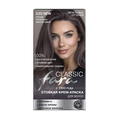 

FARA Стойкая крем-краска для волос "CLASSIC" 65, Стойкая крем-краска для волос "CLASSIC"