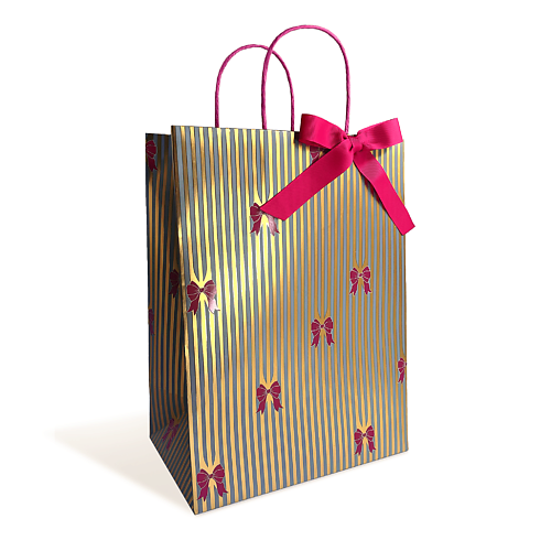 

ЛАКАРТ ДИЗАЙН Пакет подарочный золотой, Пакет подарочный золотой