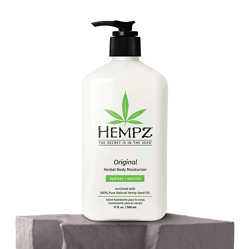 

HEMPZ Молочко для тела Оригинальное для интенсивного питания кожи 500, Молочко для тела Оригинальное для интенсивного питания кожи