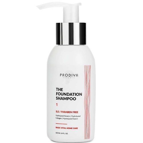 Шампунь для волос PRODIVA Шампунь бессульфатный базовый THE FOUNDATION