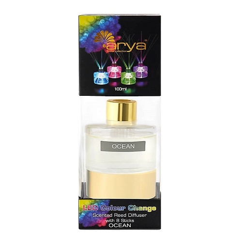 

ARYA HOME COLLECTION Диффузор ароматический с палочками Reed Ocean 100, Диффузор ароматический с палочками Reed Ocean