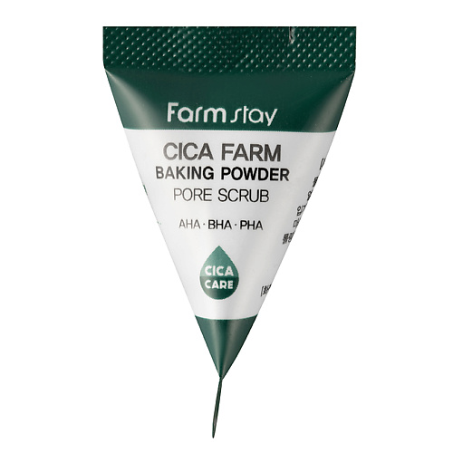 

FARMSTAY Успокаивающий скраб для лица с центеллой Cica Farm Baking Powder Pore Scrub 5, Успокаивающий скраб для лица с центеллой Cica Farm Baking Powder Pore Scrub