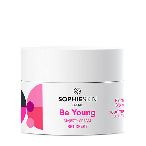 

SOPHIESKIN Крем для лица с биоретиноидами Be Young Majesty Cream 50, Крем для лица с биоретиноидами Be Young Majesty Cream