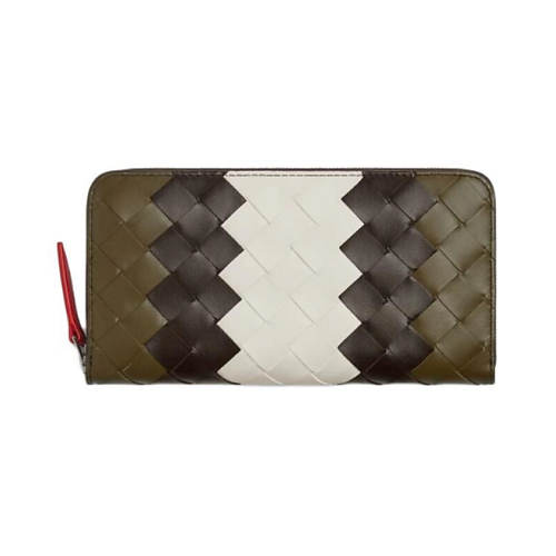 

BOTTEGA VENETA Кошелек унисекс Intrecciato Mud Brown & Chocolate Brown, Кошелек унисекс Intrecciato Mud Brown & Chocolate Brown