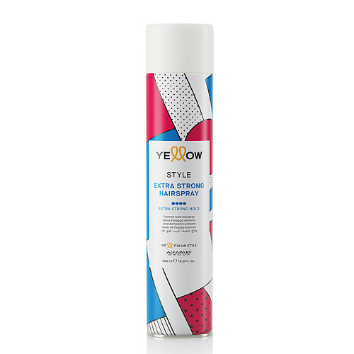 Лак для укладки волос YELLOW Лак для волос экстрасильной фиксации YE STYLE EXTRA STRONG HAIRSPRAY