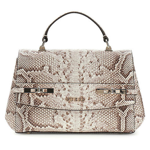 

GUESS Сумка с анималистичным принтом Melinda Top Handle Flap Bag, Сумка с анималистичным принтом Melinda Top Handle Flap Bag