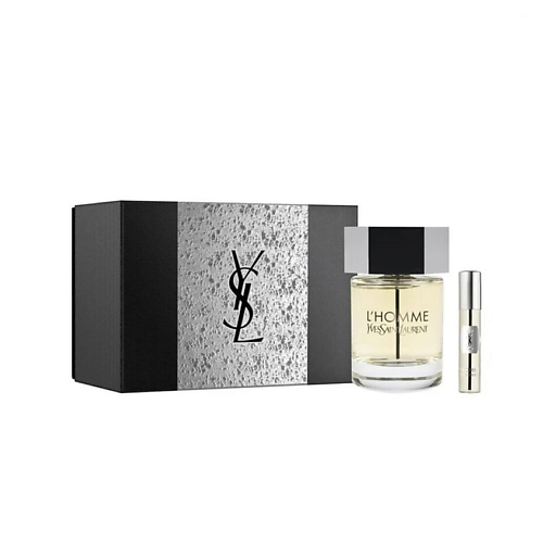 

YVES SAINT LAURENT Набор L'Homme: Туалетная вода + Миниатюра, Набор L'Homme: Туалетная вода + Миниатюра