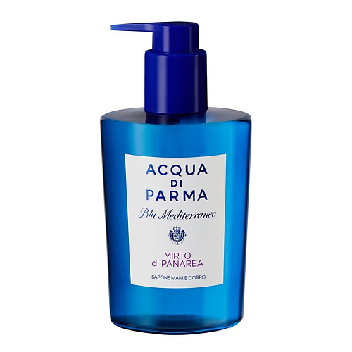 

ACQUA DI PARMA Жидкое мыло для тела и рук Blue Mediterraneo Mirto Di Panarea 300, Жидкое мыло для тела и рук Blue Mediterraneo Mirto Di Panarea