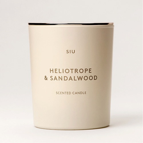 

SIU Ароматическая свеча Heliotrope & Sandalwood 240, Ароматическая свеча Heliotrope & Sandalwood