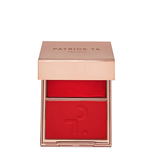 

PATRICK TA Двойные румяна Major Headlines Double-Take Cream and Powder Blush Duo, Двойные румяна Major Headlines Double-Take Cream and Powder Blush Duo