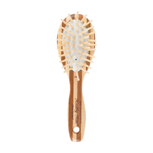 

OLIVIA GARDEN Щетка Healthy Hair Bamboo ионная массажная овальная, мини, Щетка Healthy Hair Bamboo ионная массажная овальная, мини