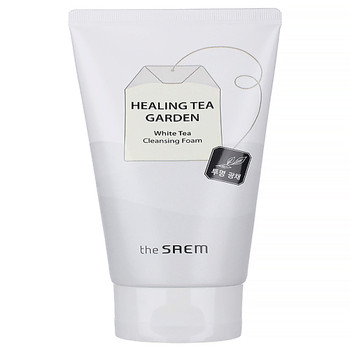 

THE SAEM Пенка для лица очищающая с экстрактом белого чая Healing Tea 150, Пенка для лица очищающая с экстрактом белого чая Healing Tea
