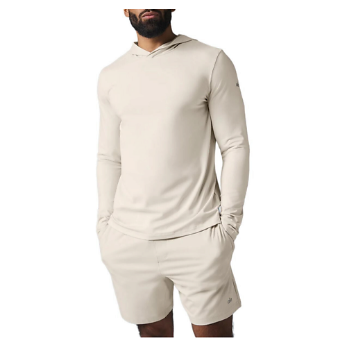 

ALO YOGA Лонгслив Conquer Reform Long Sleeve With Hood, Лонгслив Conquer Reform Long Sleeve With Hood