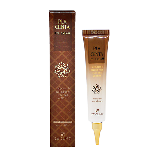 

3W CLINIC Крем для кожи вокруг глаз с плацентой, PLACENTA EYE CREAM 40, Крем для кожи вокруг глаз с плацентой, PLACENTA EYE CREAM
