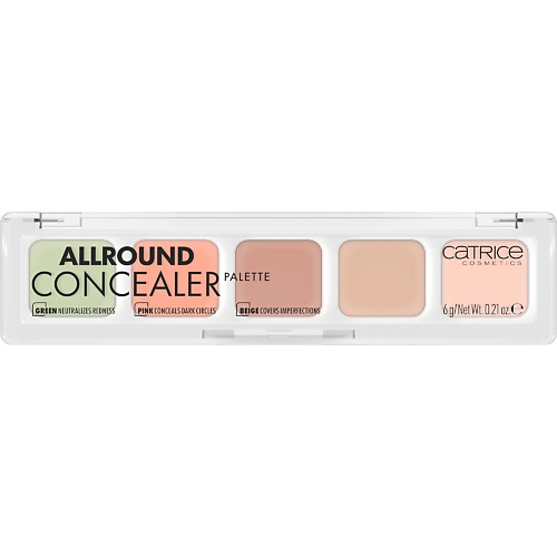 

CATRICE Палетка консилеров Allround Concealer 6, Палетка консилеров Allround Concealer