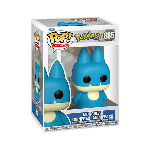 

FUNKO Funko POP! Коллекционная виниловая фигурка Munchlax #885, Funko POP! Коллекционная виниловая фигурка Munchlax #885