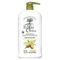 Крем для душа нежный молочко Карите (Ши) Lait de Karite Crème Douche