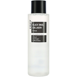 Тонер против морщин с коллагеном и муцином черной улитки Black Snail Collagen