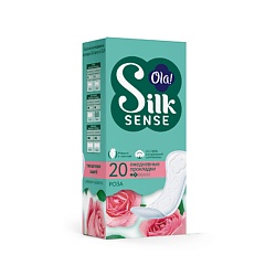 Silk Sense DAILY DEO Ежедневные мягкие прокладки, аромат Бархатная роза